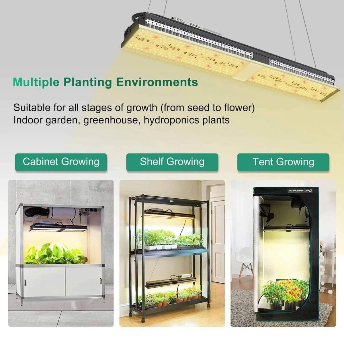 Mars Hydro SP-150 150 Watt LED Grow Light - Image 5