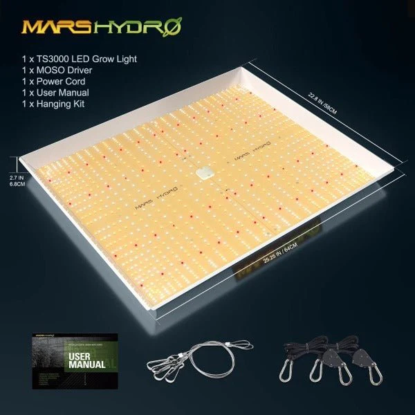 Mars Hydro TS 3000 300 Watt LED Grow Light - Image 3