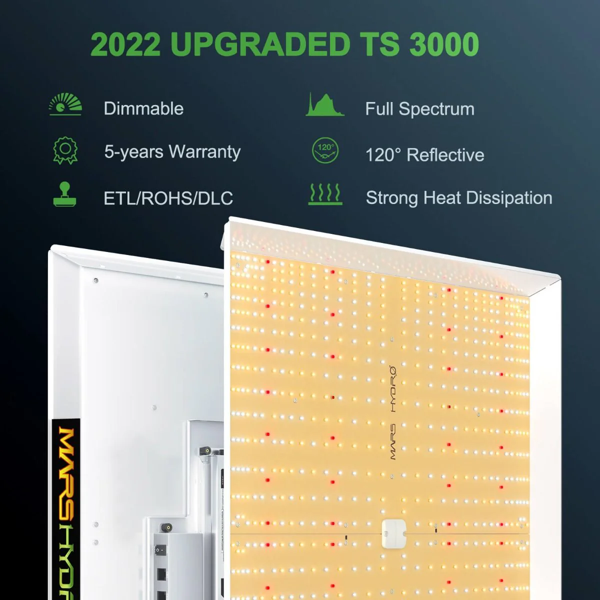 Mars Hydro TS 3000 300 Watt LED Grow Light - Image 5