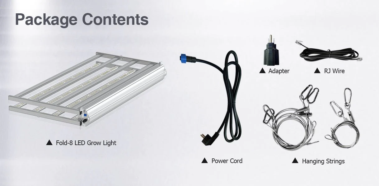 Medic Grow Fold-8 760 Watt Full Spectrum LED Grow Lights - Image 15