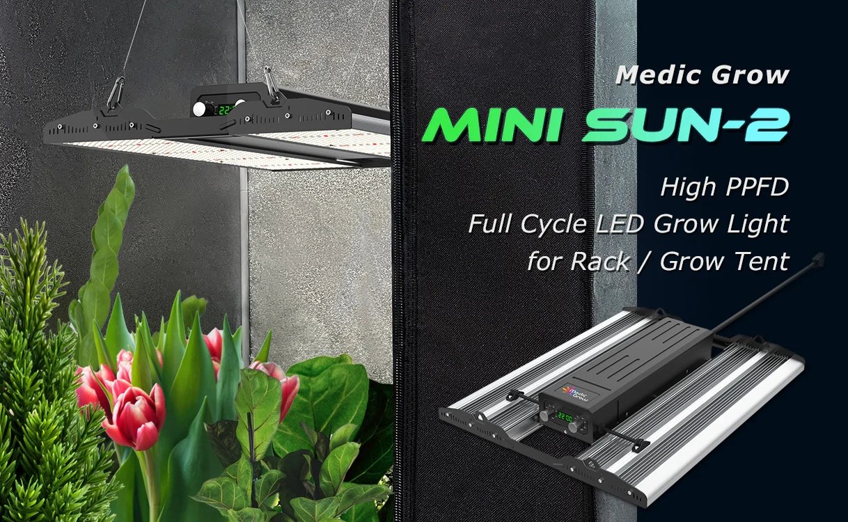 Medic Grow Mini Sun-2 150-500 Watt LED Grow Light - Image 8