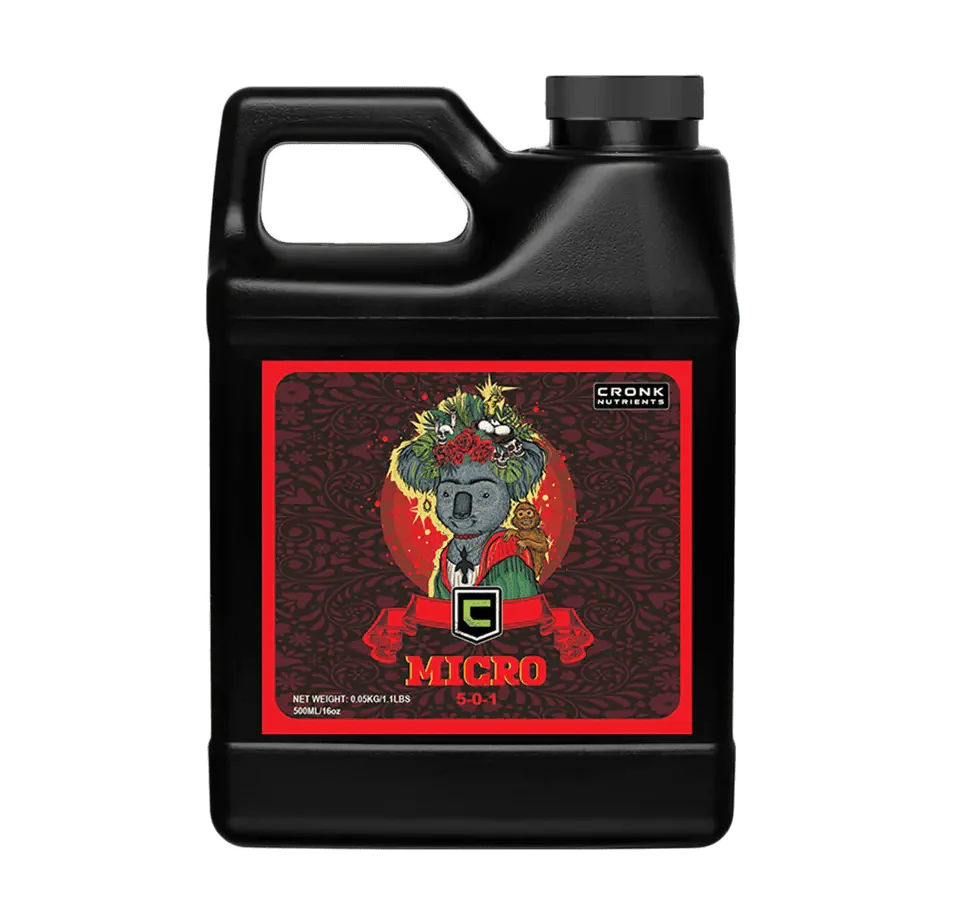 Cronk Nutrients Micro 5-0-1: 3-Part Base Nutrient Foundation - Image 6