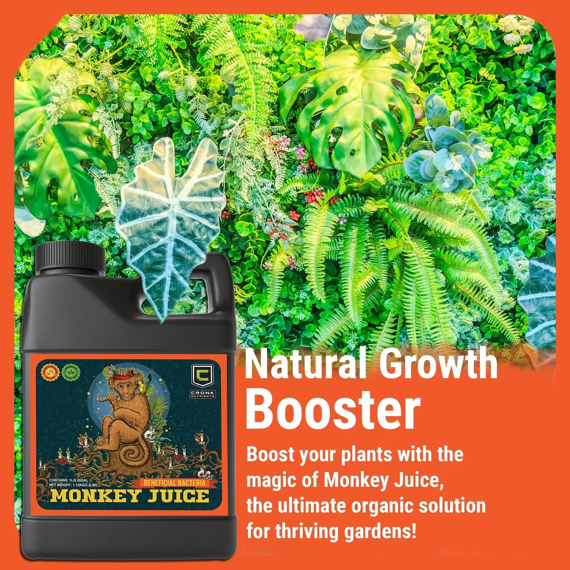 Cronk Nutrients Monkey Juice - Beneficial Bacteria for Plants - Image 6