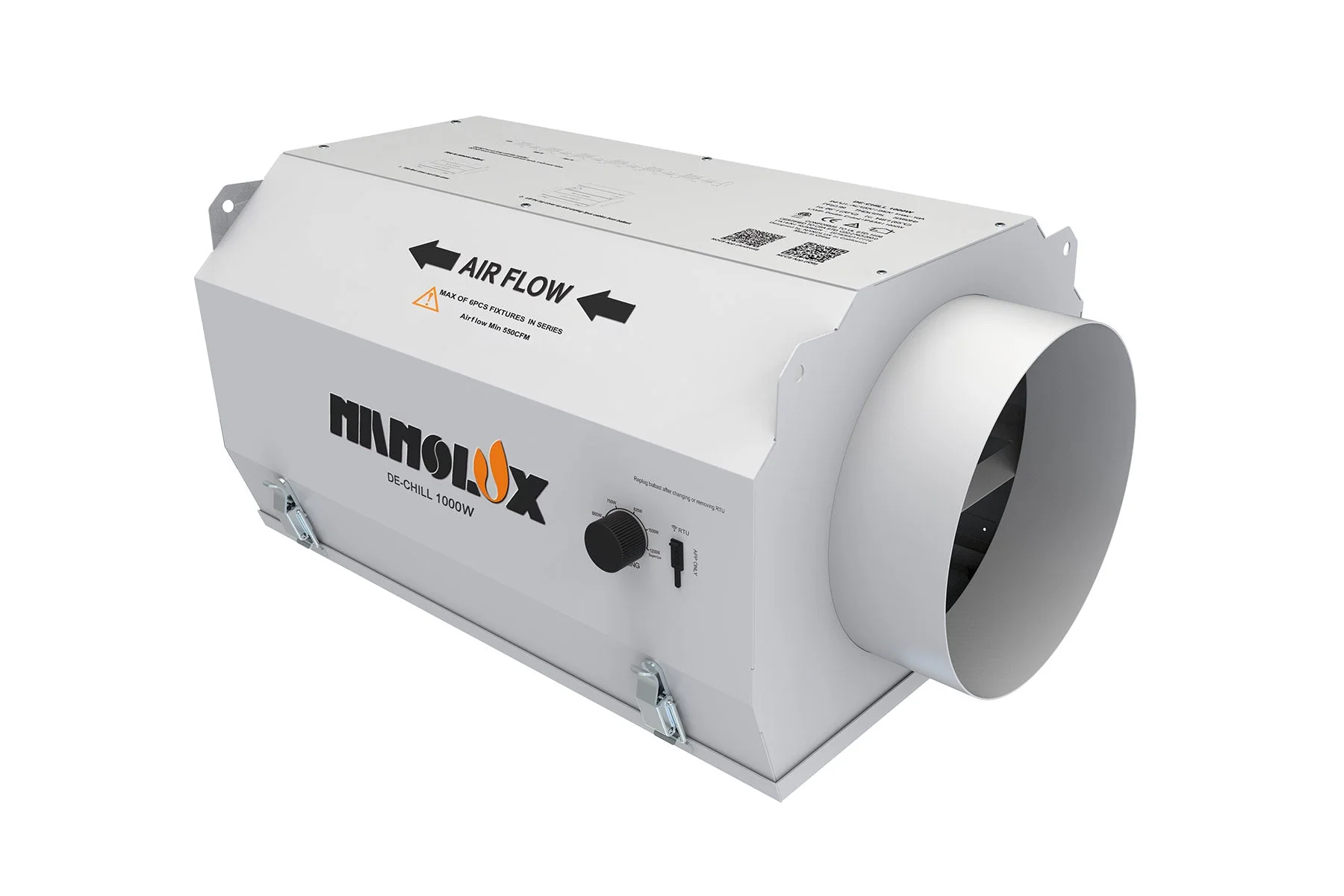 Nanolux Air Cooled DE CHILL 1000 Watt Grow Lights APP (with lamp) 277V - Image 3
