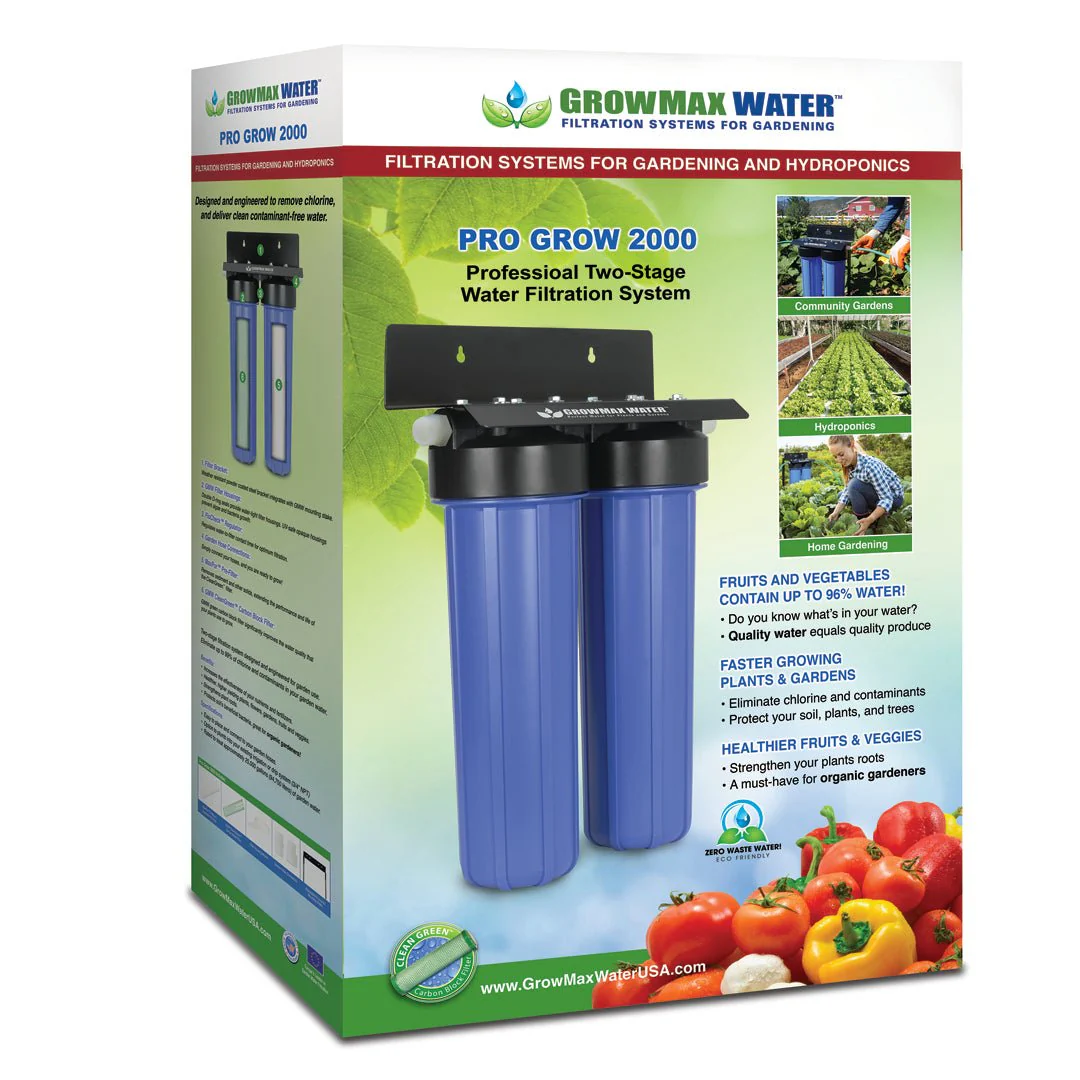 GrowMax Water Pro Grow 2000 Dechlorinator & Sediment Water Filter System - Image 5