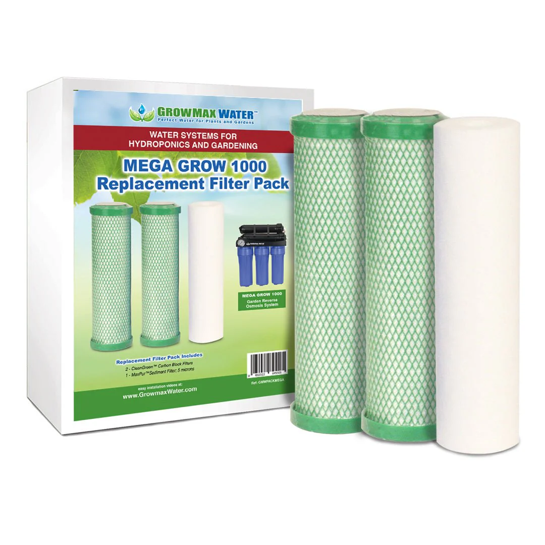 GrowMax Water Replacement Filter Pack For Mega Grow 1000 - Image 2