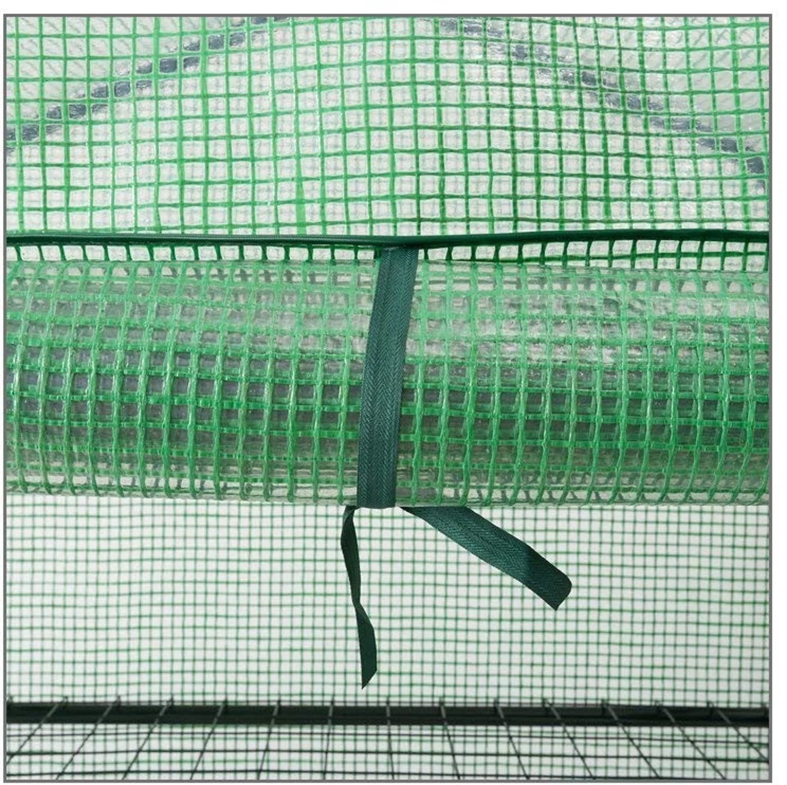 Riverstone 3 Tier Portable Rolling Greenhouse with Clear Cover - Image 5