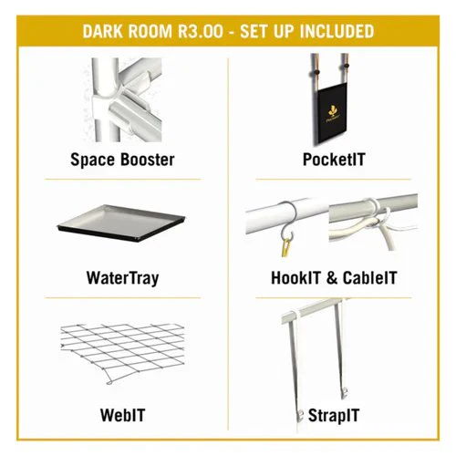 Secret Jardin Dark Room 240 v4.0 (8' x 8' x 79") Grow Tent - Image 2