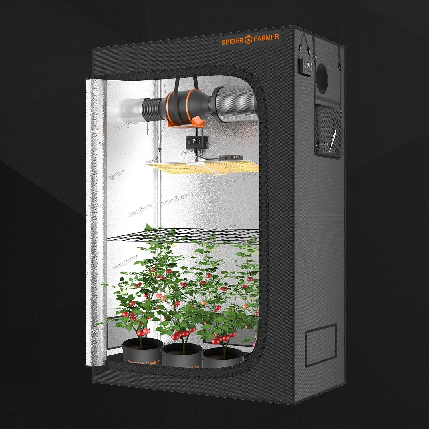 Spider Farmer 4’x2’x5′ 120cm x 60cm x 150cm Indoor Grow Tent - Image 4