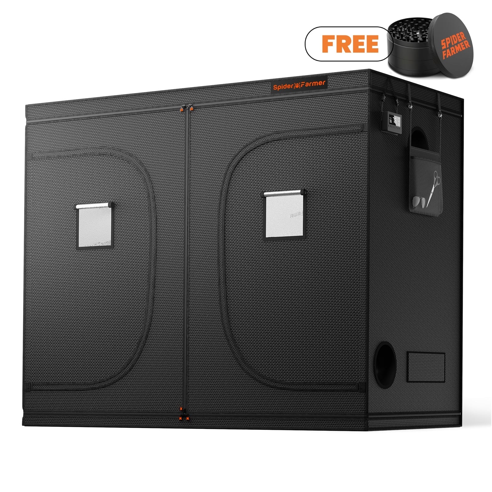 Spider Farmer 8’x4’x6.5′ 240cm x 120cm x 200cm Indoor Grow Tent (Free Grinder) - Image 2