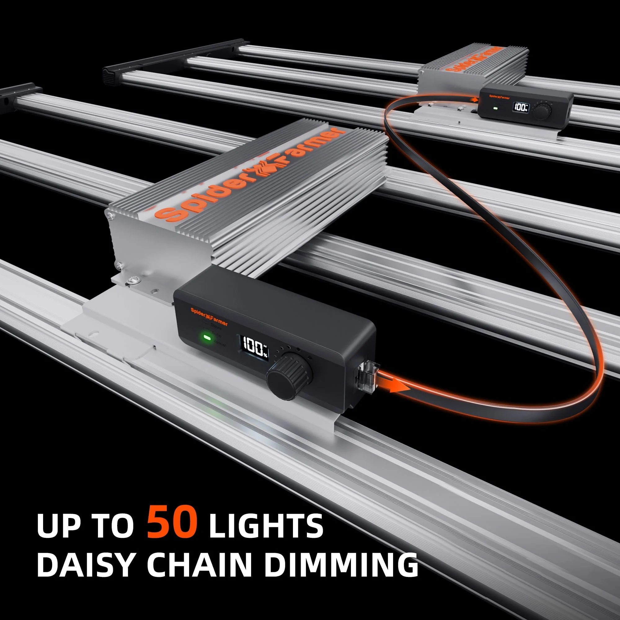 Spider Farmer G4500 320W WiFi & Bluetooth App-Controlled Dimmable Cost effective Full Spectrum High Yield LED Grow Light for 2X4 / 3X5 Grow Tent - Image 3