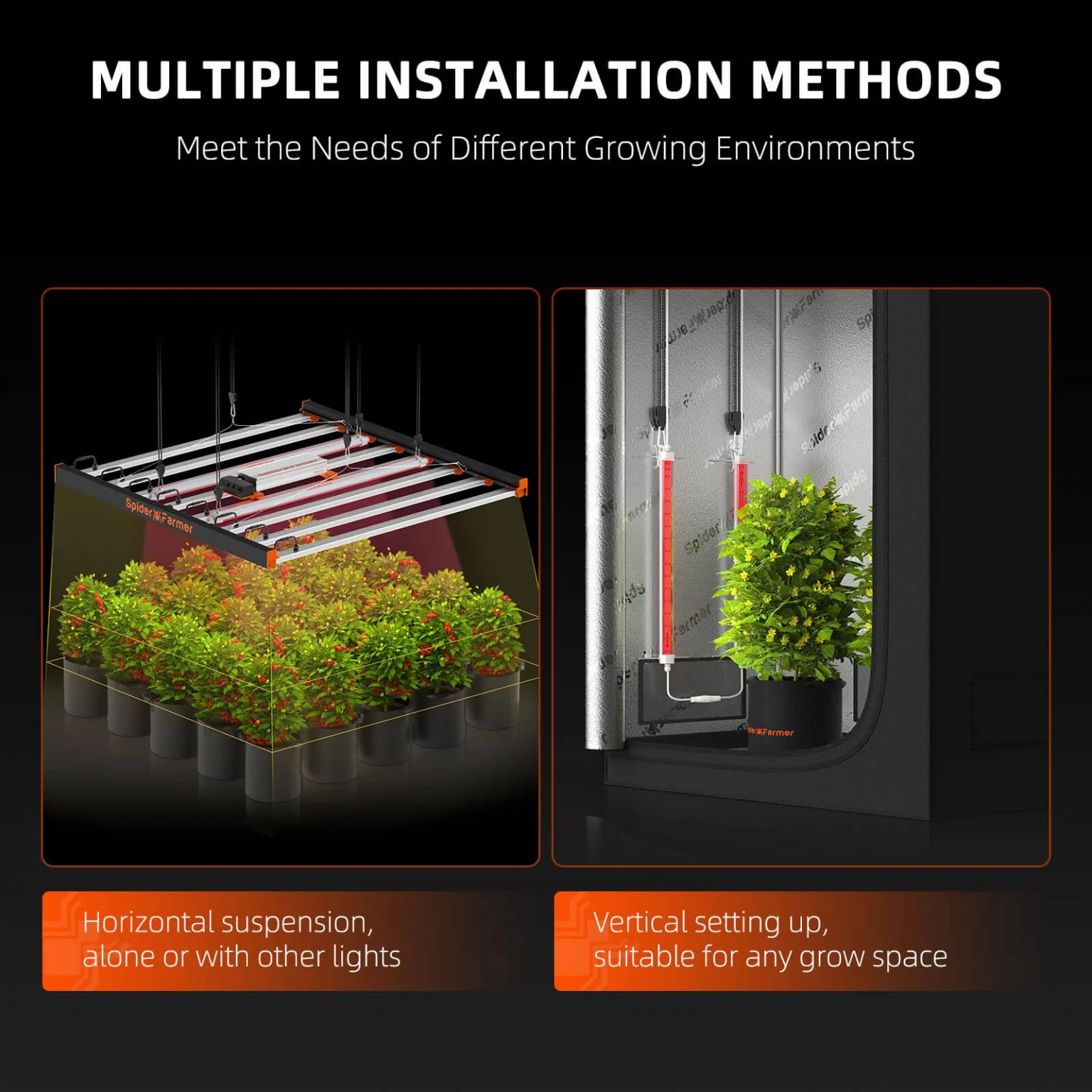 Spider Farmer GlowR80 Deep Red Spectrum 660nm Supplemental 80 Watt LED Grow Light - Image 7