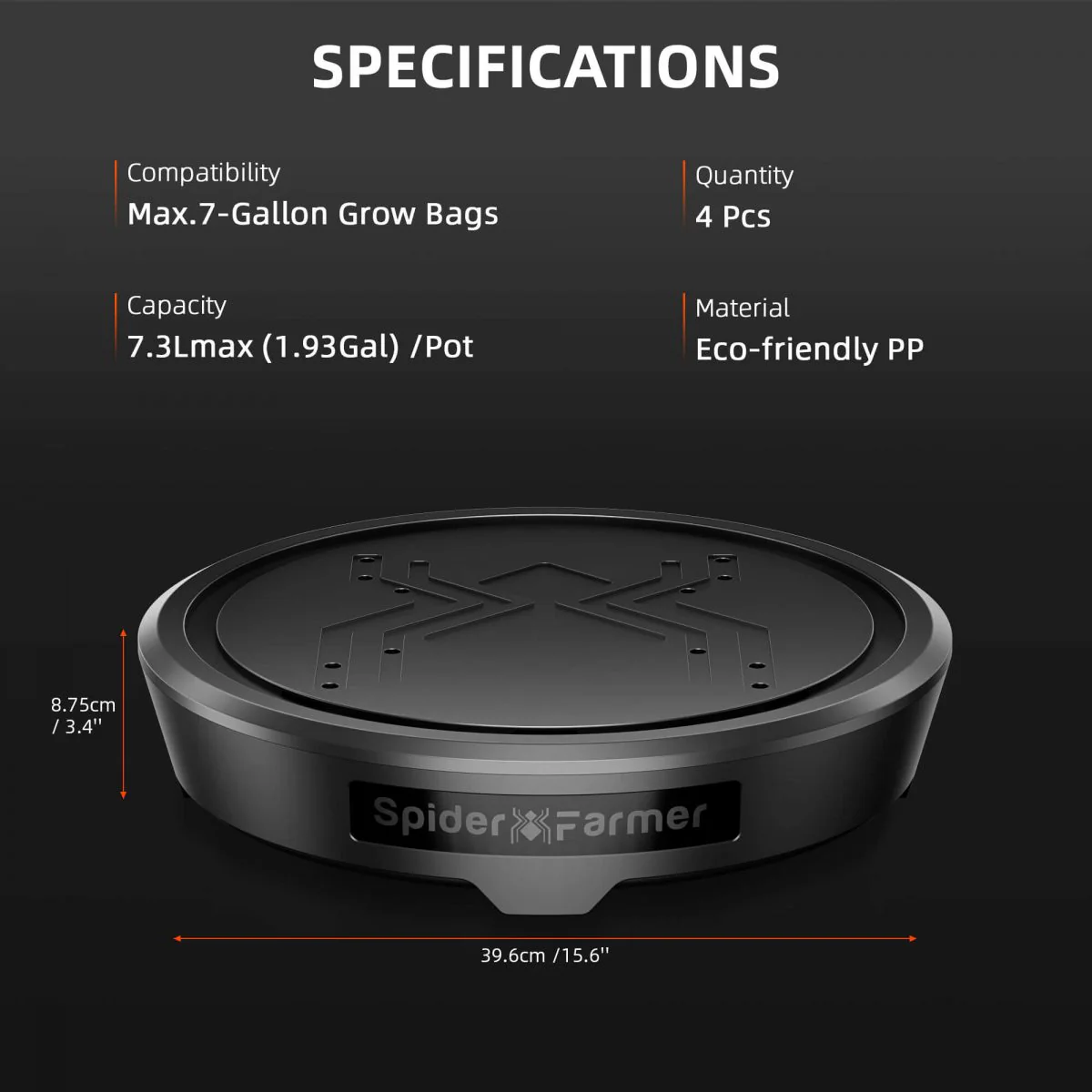 Spider Farmer 4-Pack Gravity-Fed Silent Self-Watering System Kits for Indoor Grow Tents & Greenhouses - Image 10