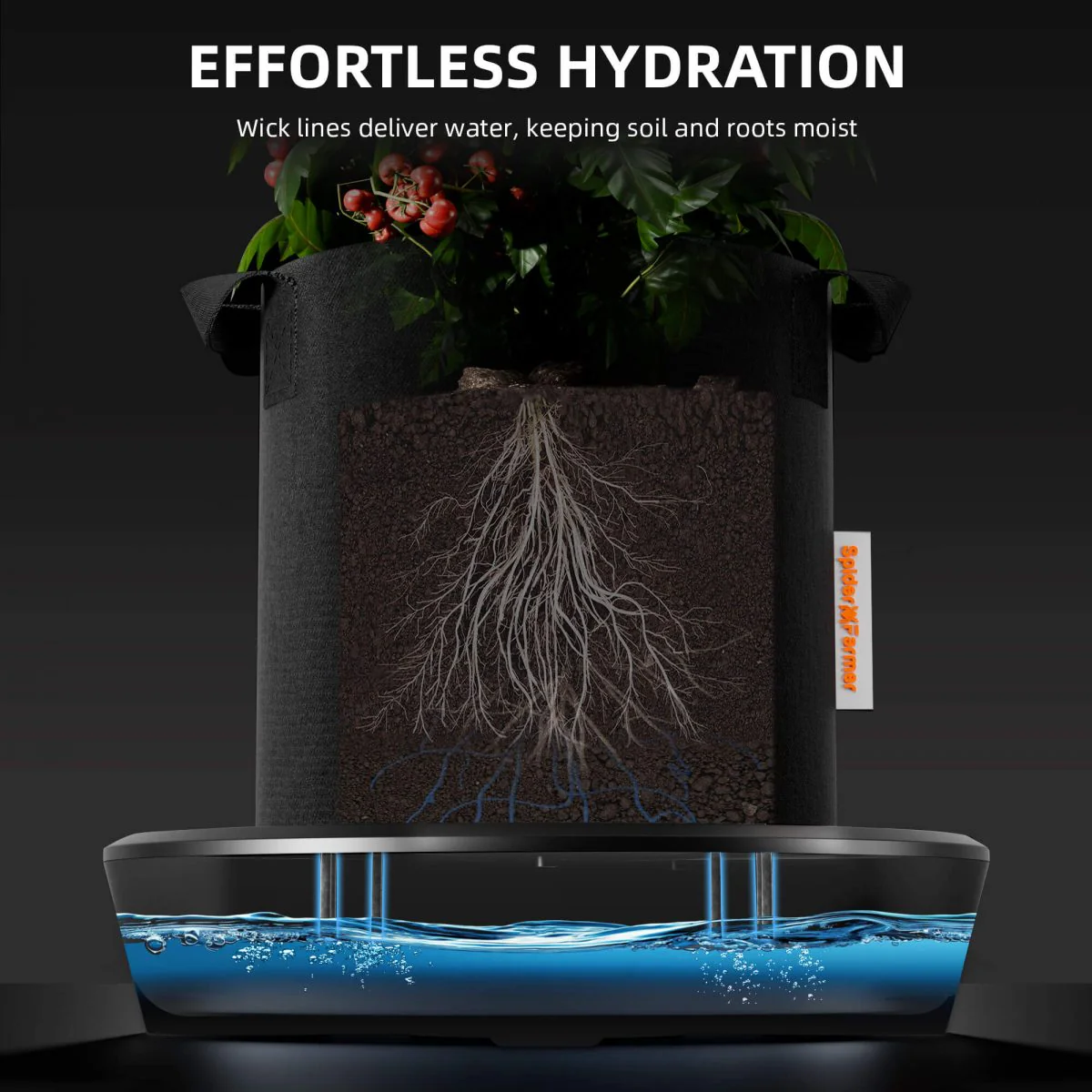 Spider Farmer 4-Pack Gravity-Fed Silent Self-Watering System Kits for Indoor Grow Tents & Greenhouses - Image 5