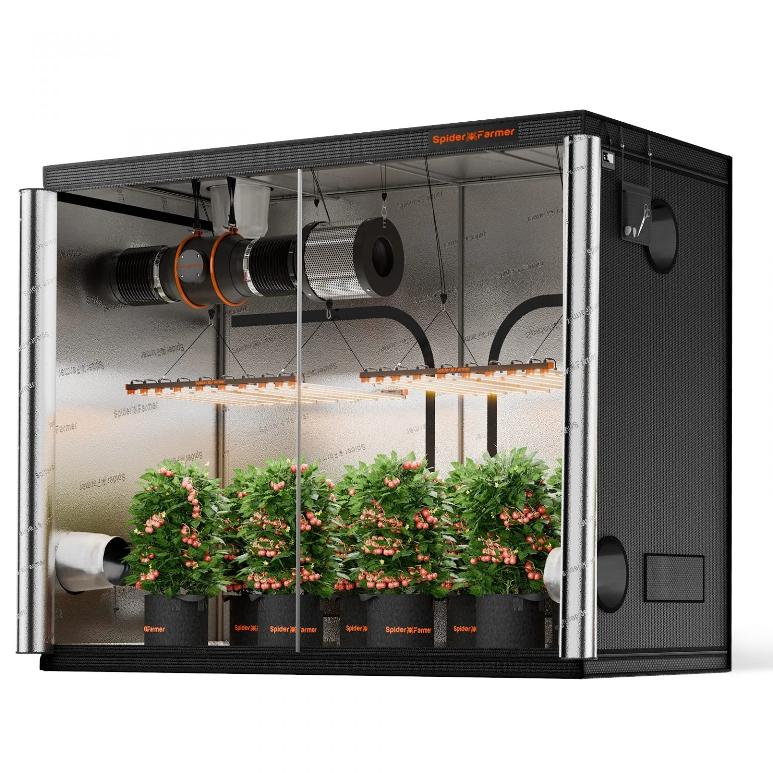 Spider Farmer 5’x10’x6.5′ 150cm x 300cm x 200cm Indoor Grow Tent - Image 2