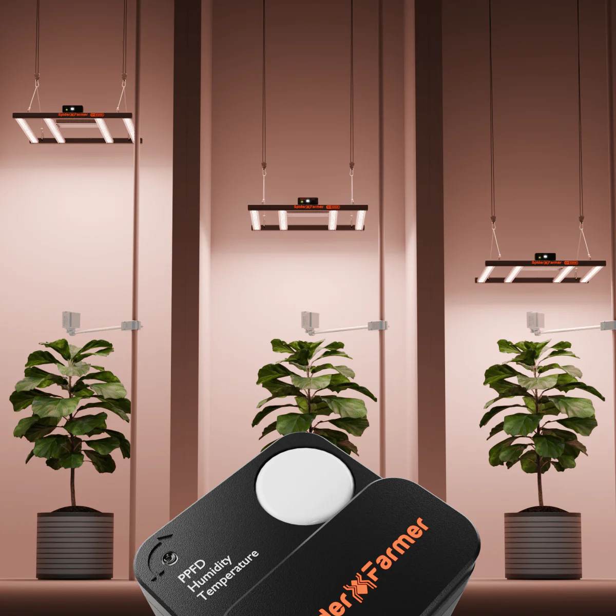 Spider Farmer Genius Grow System SensorPro Kits with CO2 Sensor and PAR Meter, Ideal for Optimizing Grow Tents, Grow Rooms - Image 7
