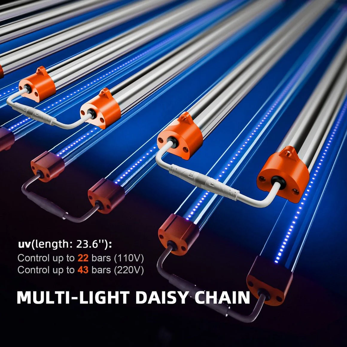 Spider Farmer UV30 & IR16 LED Grow Light Bars Set (23.6”) - Upgraded UV & Infrared Supplement for Plants - Image 10
