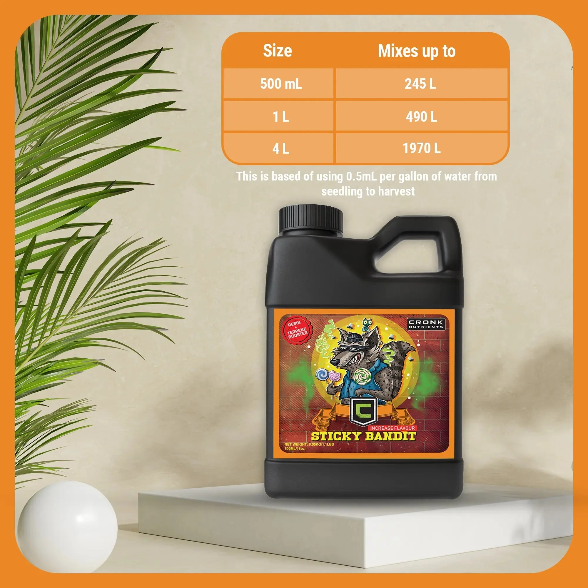 Cronk Nutrients Sticky Bandit - Classic, Autoflower & Organic Plant Nutrients - Image 8