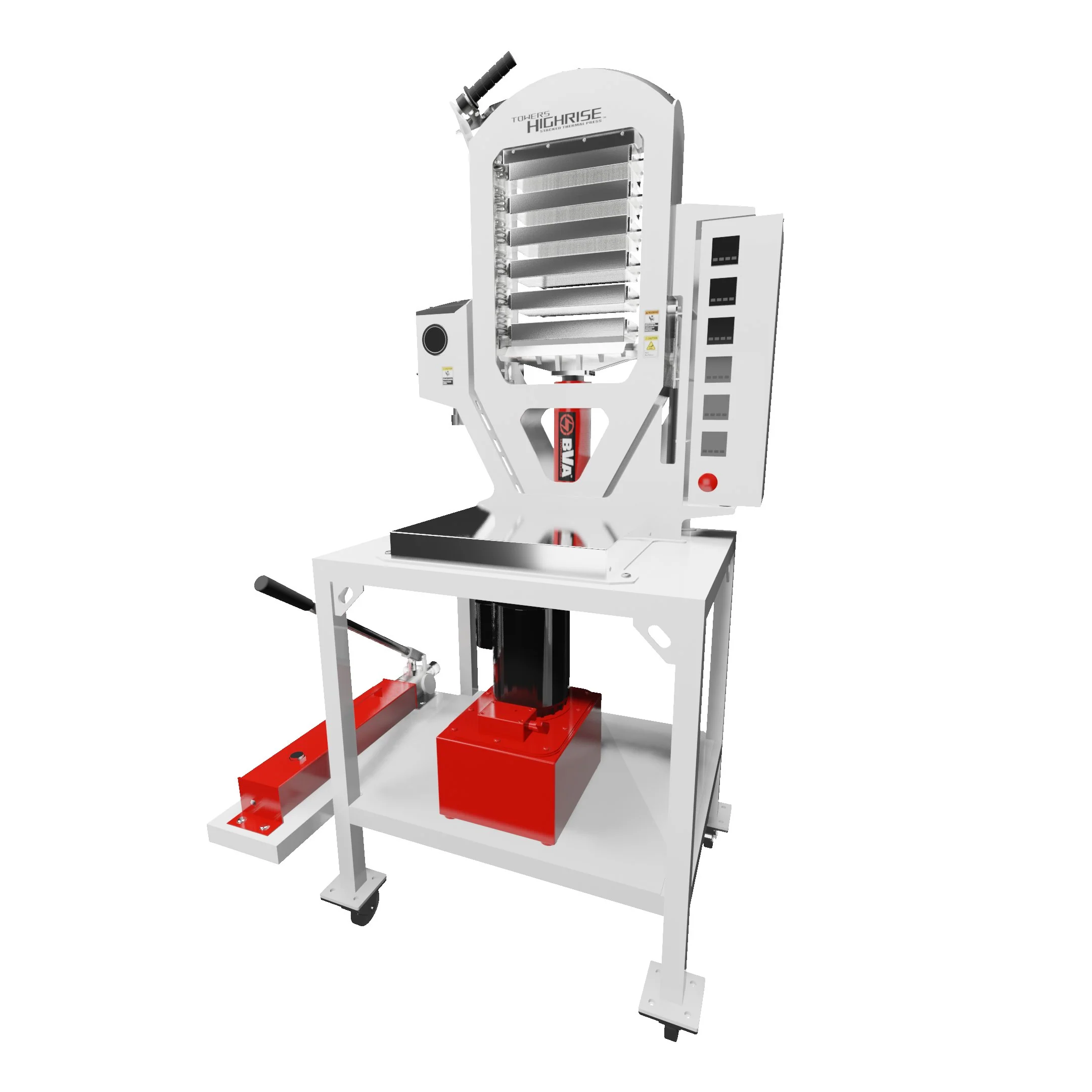Towers Highrise 5 tier 25 Ton Stacked Rosin Press - Image 11