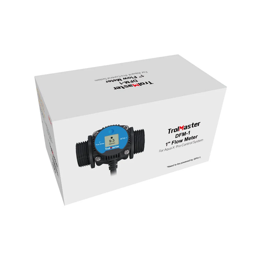 TrolMaster DFM-1 1" Digital Flow Meter, for NFS-2 - Image 3