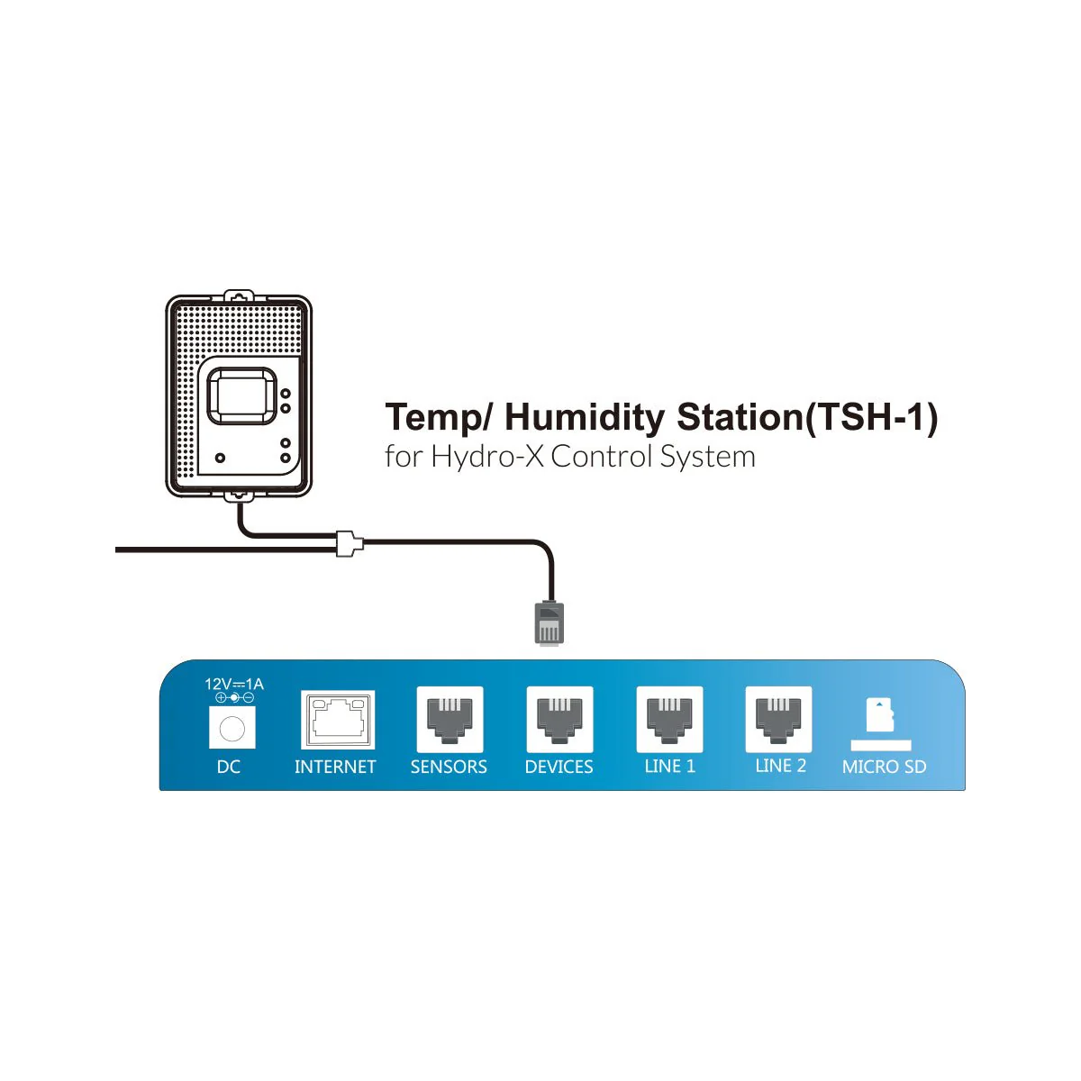 TrolMaster TSH-1 Temp/ Humidity Station with 0-10V protocol - Image 5