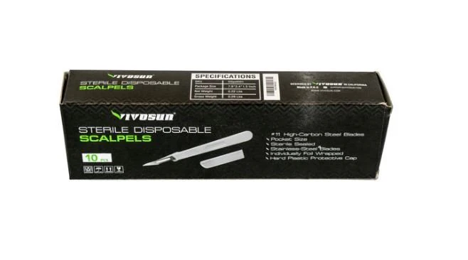 Turboklone Sterile Disposable Scalpel - Image 4