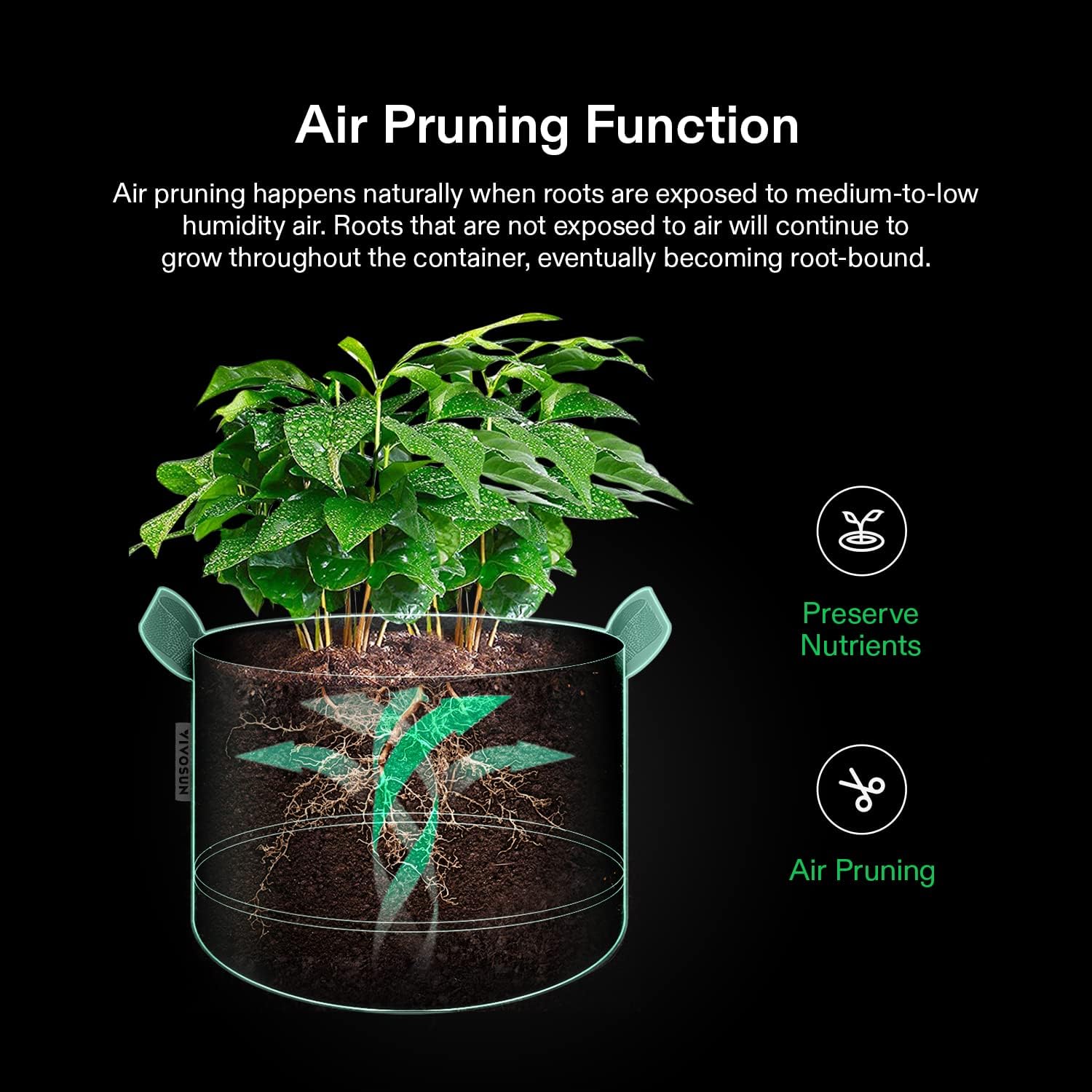 Vivosun Plant Grow Bags - Image 3