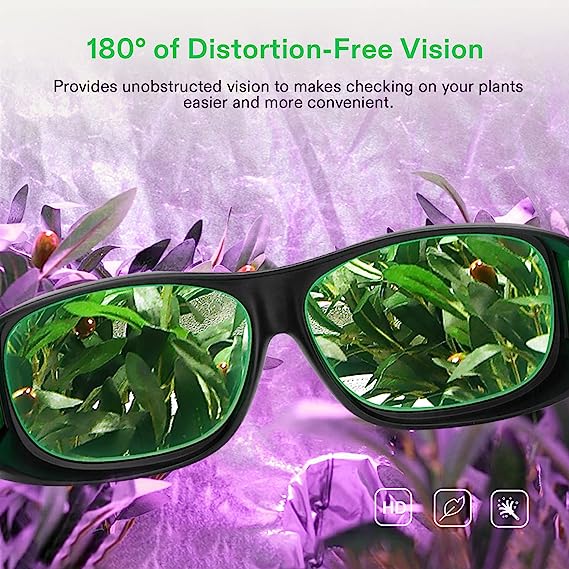 Vivosun Indoor Hydroponics LED Grow Room Glasses - Image 4
