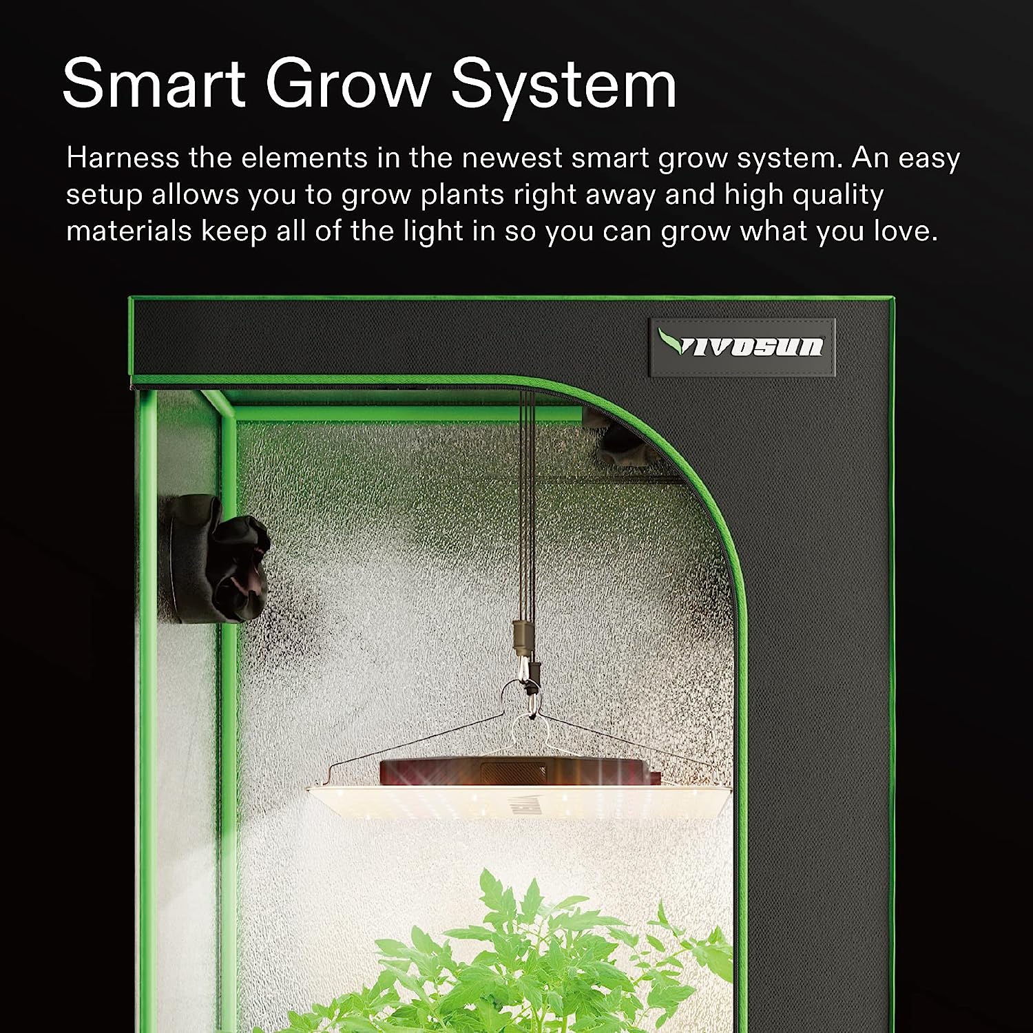 Vivosun 100-400 Watt LED Grow Light with Samsung Diodes - Image 3