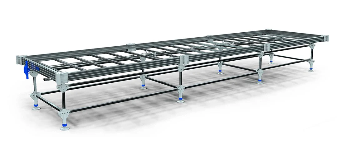 Wachsen Galvanized Commercial Rolling Bench - Image 3